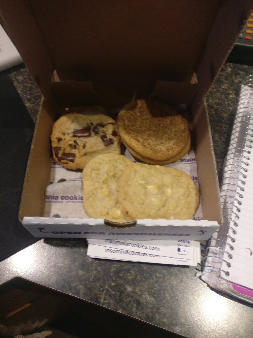 Insomnia Cookies | 230 36th St, Bellingham, WA 98225, USA | Phone: (360) 464-4048