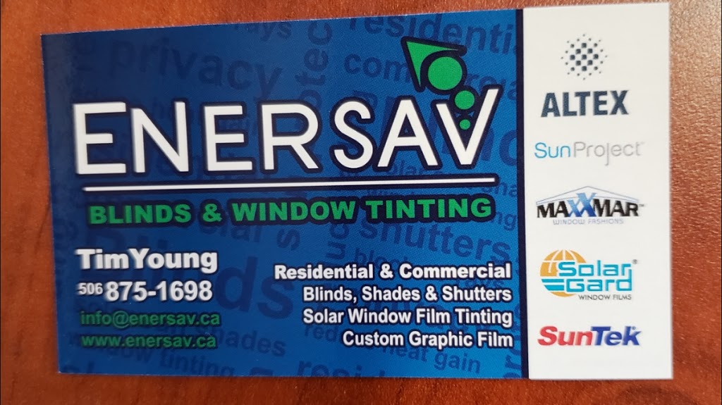 Enersav Atlantic - Window Blinds & Tinting | Entrance door 12, 144 Edinburgh Dr, Moncton, NB E1E 2K7, Canada | Phone: (506) 875-1698
