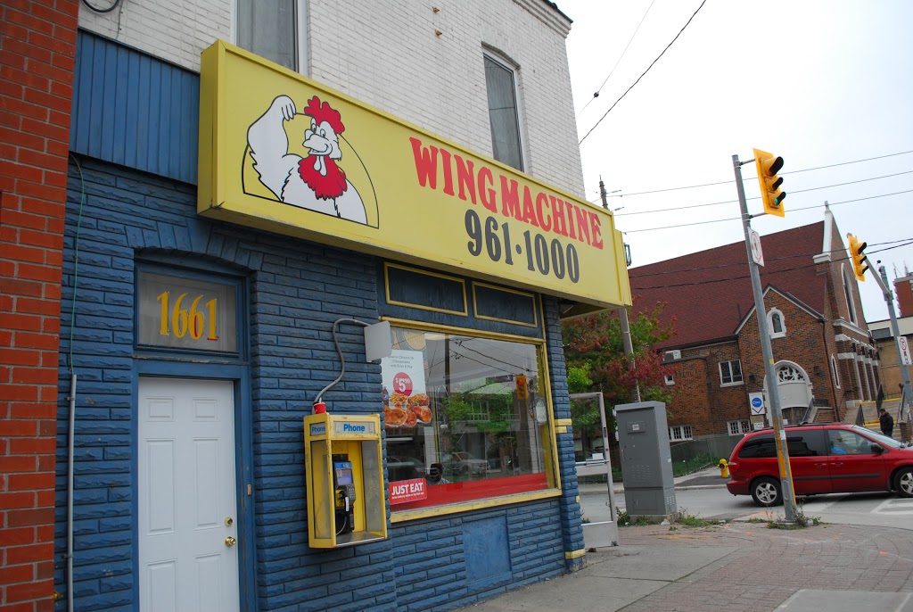 Wing Machine | 1661 Eglinton Ave, York, ON M6E 2H1, Canada | Phone: (416) 961-1000