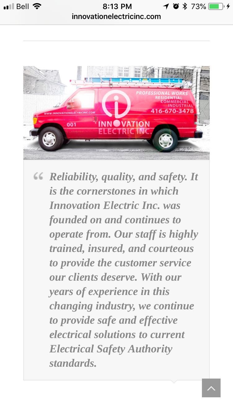 Innovation Electric Inc. | 172 Bullock Dr Unit#33, Markham, ON L3P 7M9, Canada | Phone: (416) 670-3478