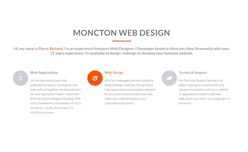 Sun Web Solutions | 30 Rue Lajoie, Saint-Antoine, NB E4V 1K2, Canada | Phone: (506) 955-2401