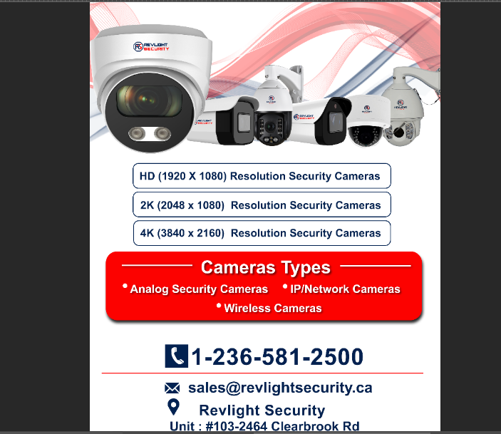 Cctv Security Camera System | 2464 Clearbrook Rd Unit # 103, Abbotsford, BC V2T 2X8, Canada | Phone: (604) 744-3773
