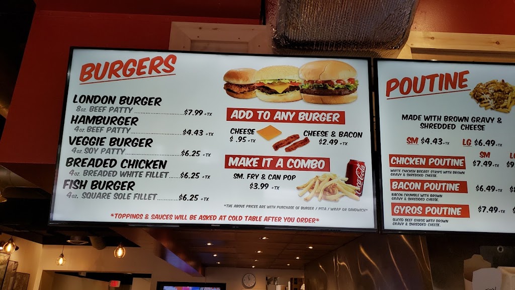 London Burgers | 471 Dundas St, London, ON N6B 1W3, Canada | Phone: (226) 663-3914