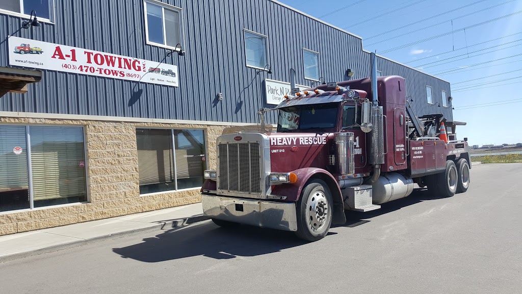 A-1 Towing Inc | 10 Wrangler Place Southeast #19, Rocky View No. 44, AB T1X 0L7, Canada | Phone: (403) 470-8697