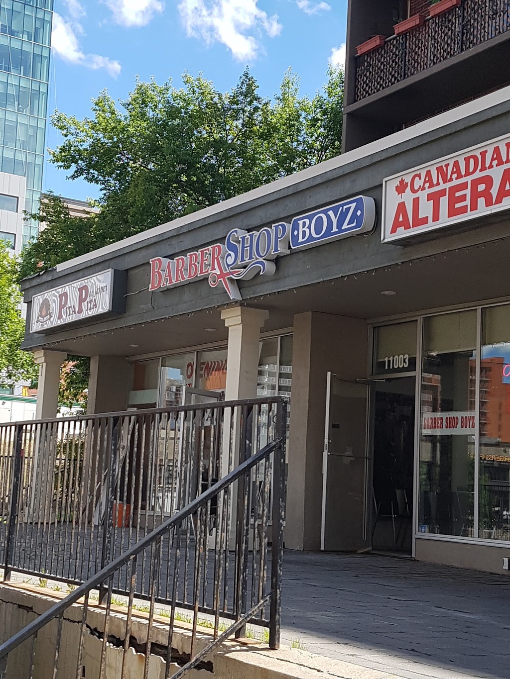 Barbershop Boyz | hair care | 11003 Jasper Ave, Edmonton, AB T5K 0K6, Canada | 7807050930 OR +1 780-705-0930