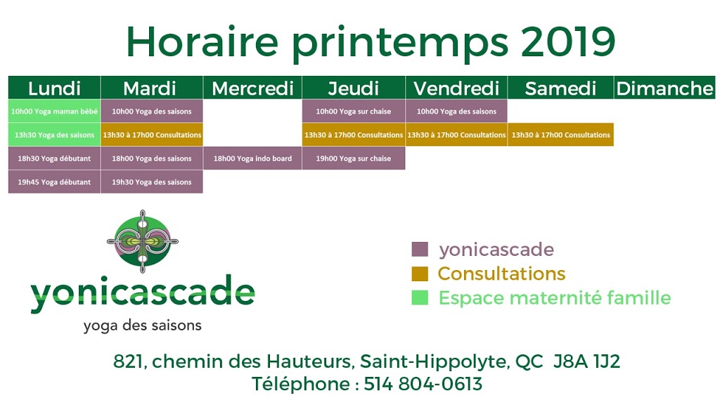 Yonicascade | 821 Ch des Hauteurs, Saint-Hippolyte, QC J8A 1J2, Canada | Phone: (514) 804-0613