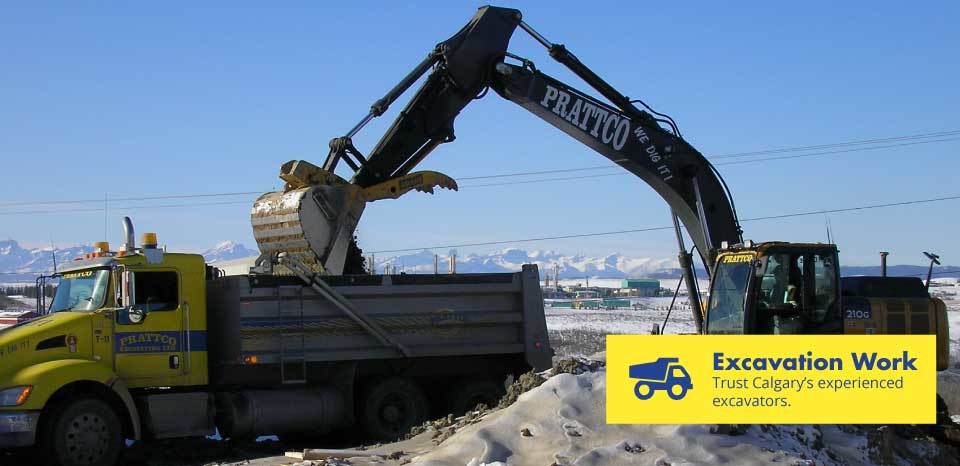 Prattco Excavating | 3714 67 Ave NE, Calgary, AB T3J 4H3, Canada | Phone: (403) 241-1423