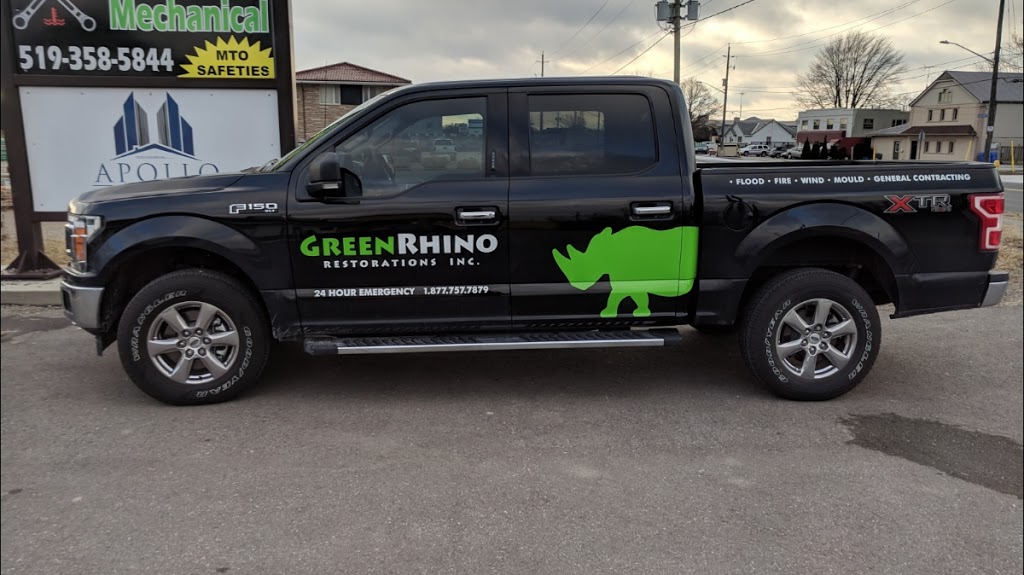 GREEN RHINO RESTORATIONS INC. | 1-630 Grand Ave E, Chatham, ON N7L 1X6, Canada | Phone: (877) 757-7879