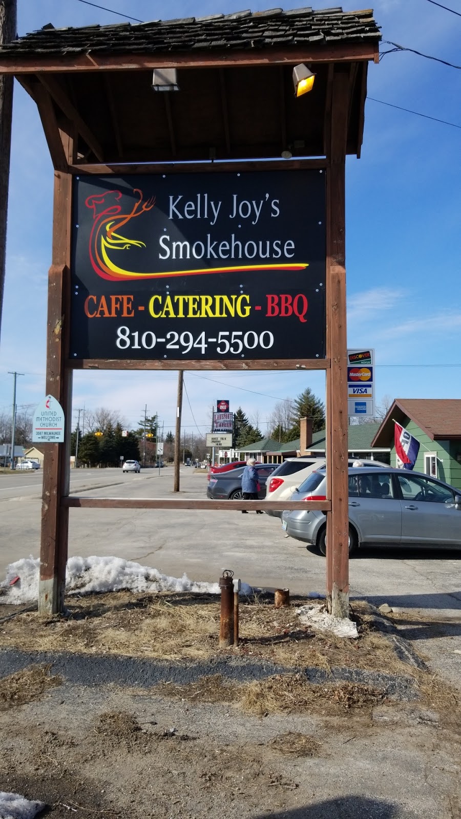 Kelly JoyS Smokehouse Cafe | 7116 Lakeshore Rd, Lakeport, MI 48059, USA | Phone: (810) 294-5500