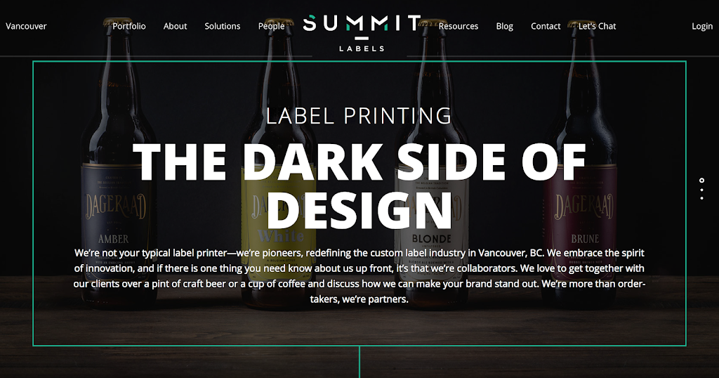 Summit Labels | 1353 Kebet Way #300, Port Coquitlam, BC V3C 6G1, Canada | Phone: (604) 552-3410