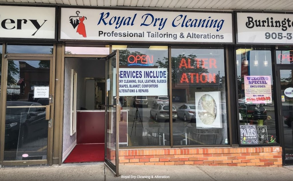 Royal Dry Cleaners | 2201 Brant St unit #14, Burlington, ON L7P 3N8, Canada | Phone: (905) 901-4929