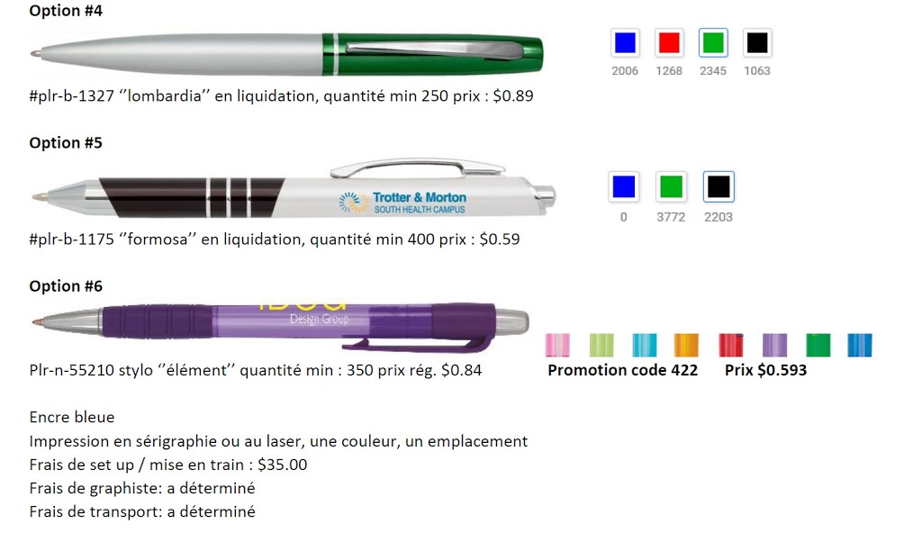 Promo Line Raiche | 4040 Rue Plouffe, Saint-Félix-de-Valois, QC J0K 2M0, Canada | Phone: (450) 753-6022