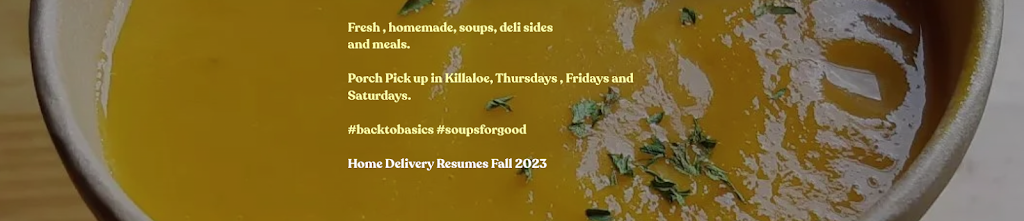 soupsforgood | 151 Queen St, Killaloe, ON K0J 2A0, Canada | Phone: (613) 585-3737