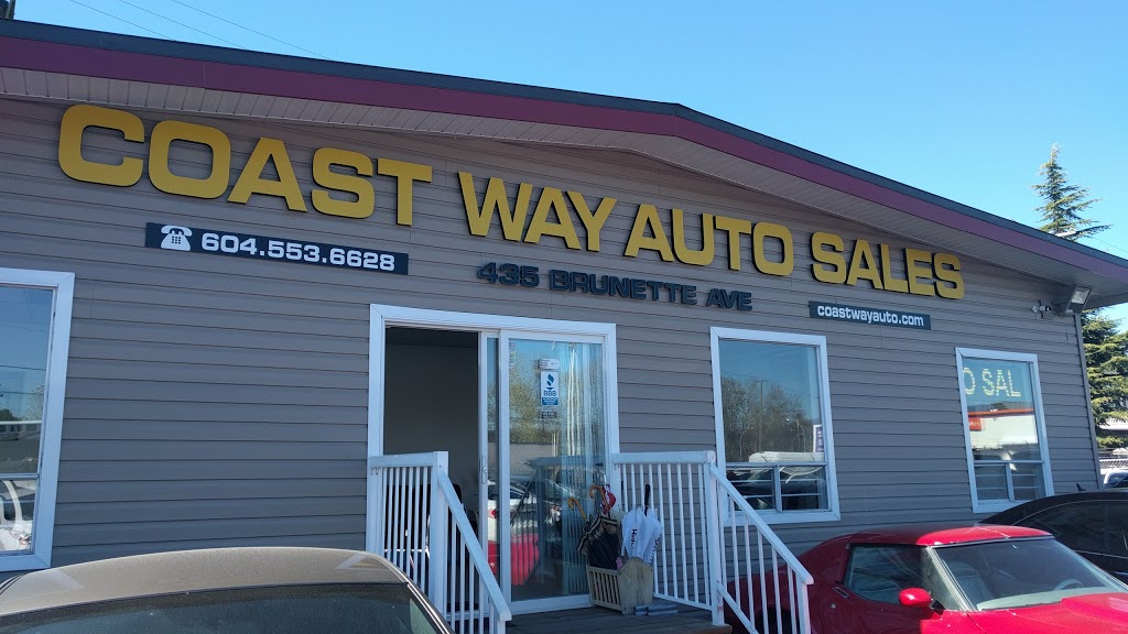 Coast Way Auto Sales Ltd | 435 Brunette Ave, New Westminster, BC V3L 3G1, Canada | Phone: (604) 553-6628