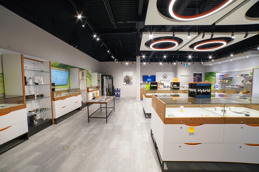 Sessions Cannabis | 101 Holiday Inn Dr b1, Cambridge, ON N3C 1Z3, Canada | Phone: (519) 220-0201