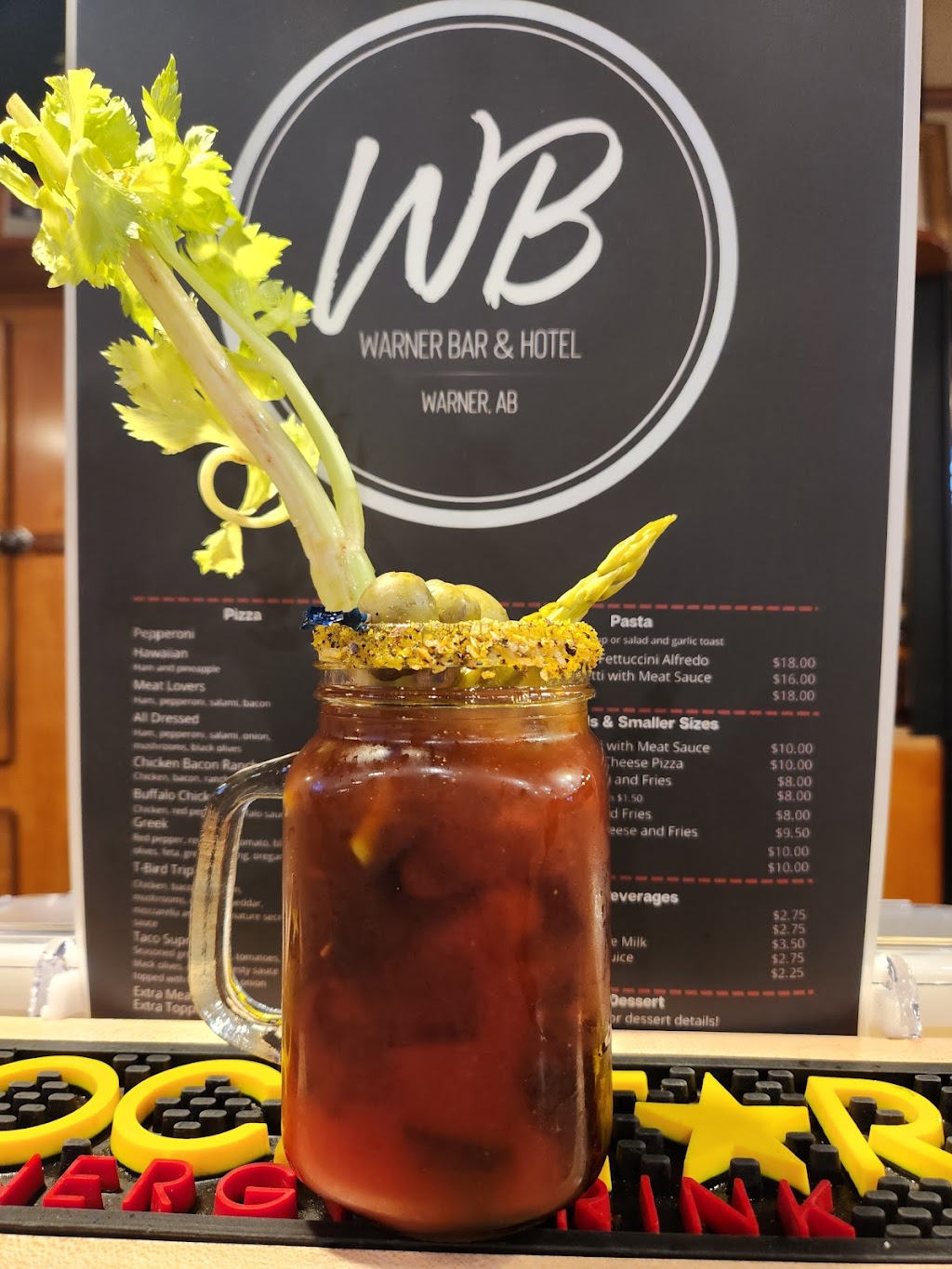 Warner Bar and Hotel | 102 4 Ave, Warner, AB T0K 2L0, Canada | Phone: (403) 642-2199