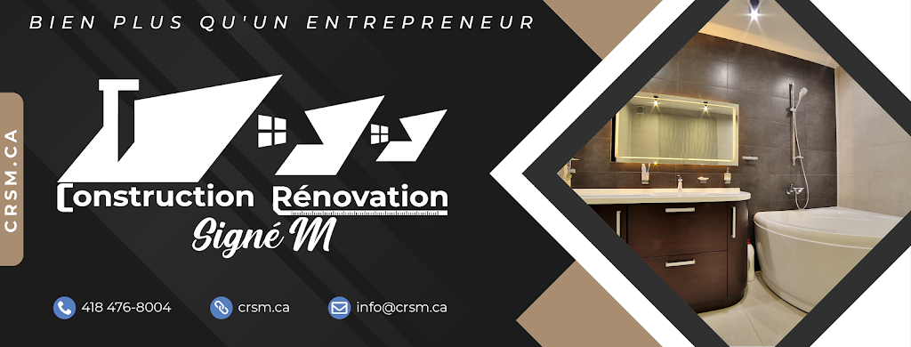 Construction Rénovation Signé M | 48 Rue Caroline, Saint-Gabriel-de-Valcartier, QC G0A 4S0, Canada | Phone: (418) 476-8004
