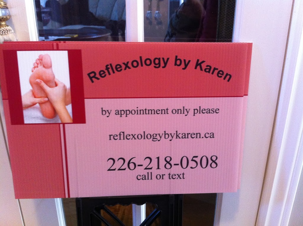 Reflexology by Karen | health | 126 Chester Dr, Cambridge, ON N1T 0B1, Canada | 2262180508 OR +1 226-218-0508