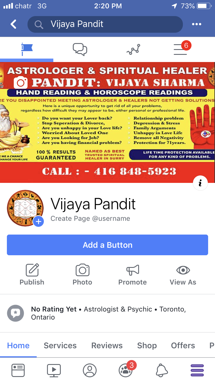 Astrologer vijaya sharma ji | 40 Wedgewood Dr, North York, ON M2M 2H3, Canada | Phone: (416) 848-5923