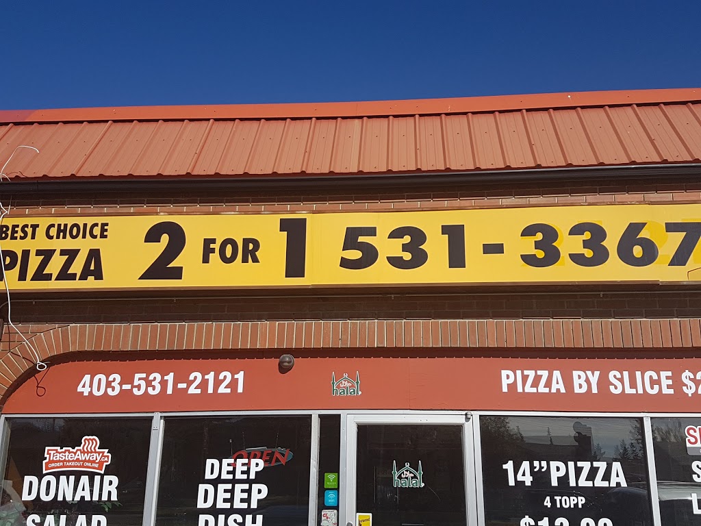 Best Choice Pizza 2 for 1 | 5008 Whitehorn Dr NE, Calgary, AB T1Y 1V1, Canada | Phone: (403) 531-2121