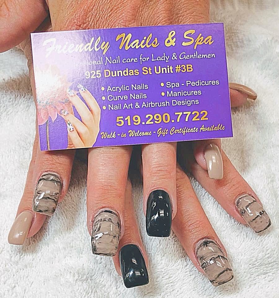 Friendly nails and spa | 925 Dundas St, Woodstock, ON N4S 8V3, Canada | Phone: (519) 290-7722