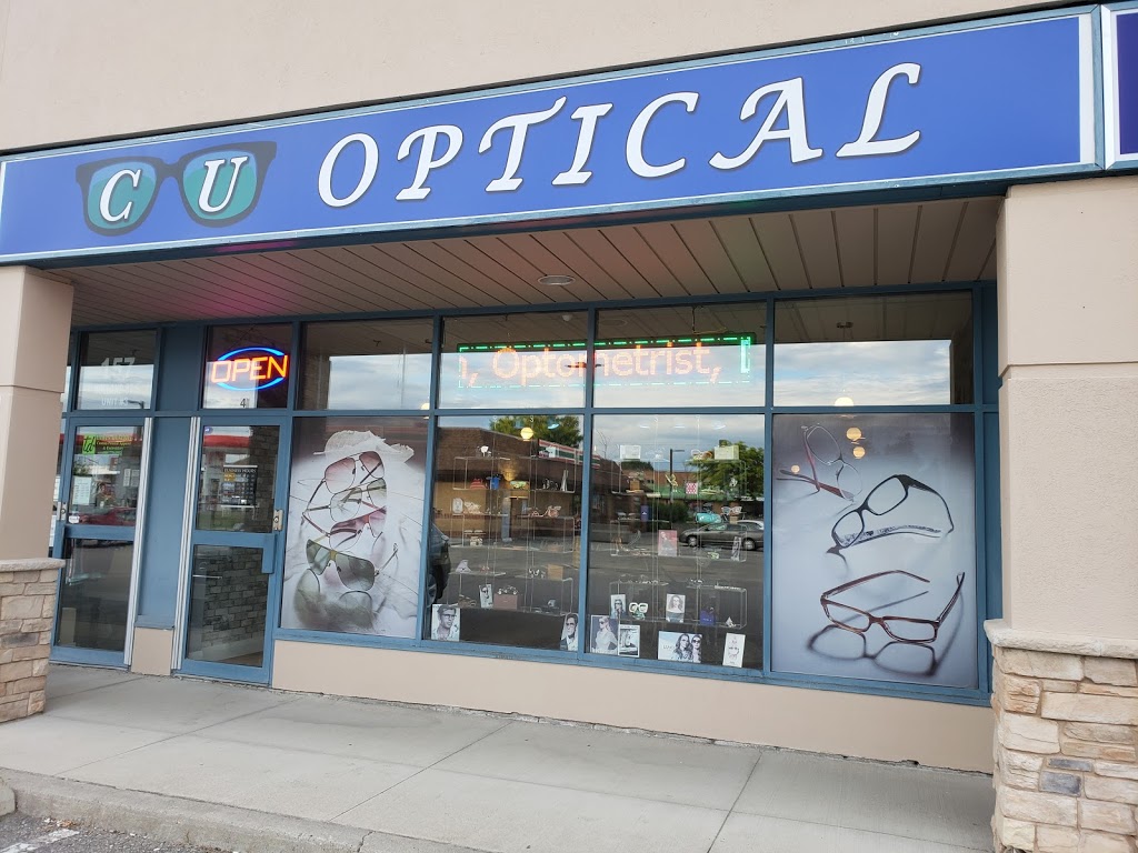 C U Optical | 157 Holland St E Unit 4, Bradford, ON L3Z 2B2, Canada | Phone: (905) 551-6000