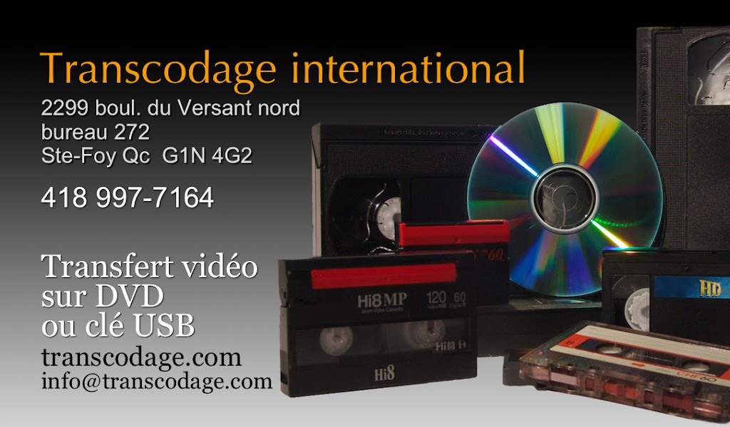 Transcodage International Inc | 2299 Bd du Versant N bureau 272, Quebec City, QC G1N 4G2, Canada | Phone: (418) 997-7164