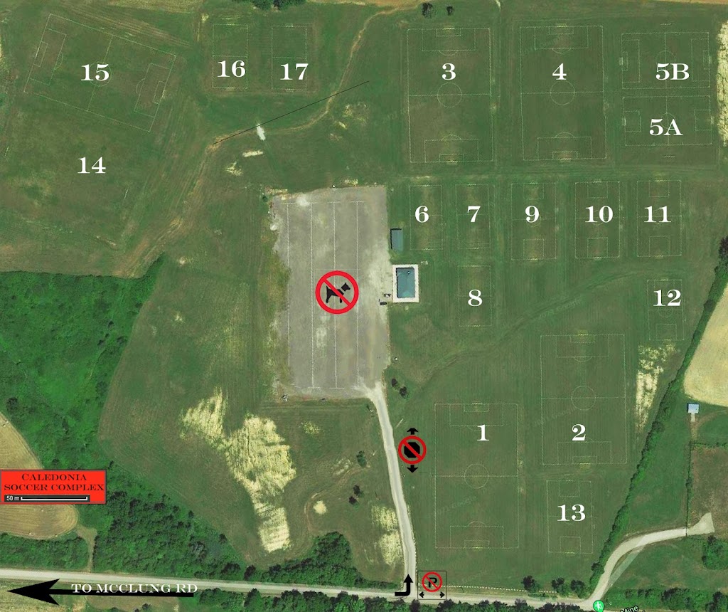 Caledonia Soccer Complex | 62 McClung Rd, Caledonia, ON N3W 1V6, Canada | Phone: (905) 928-0330