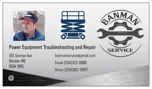 Banman Service | 545 Commander Dr, Winkler, MB R6W 0J2, Canada | Phone: (204) 362-5957