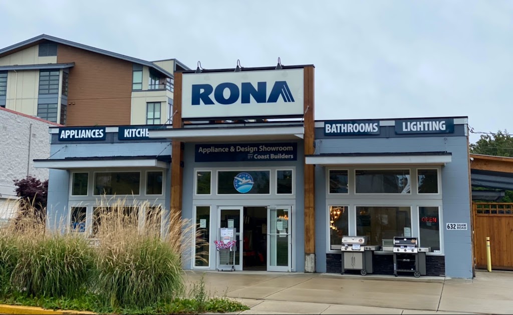 RONA Appliance & Design Showroom by Coast Builders | home goods store | 632 Shaw Rd, Gibsons, BC V0N 1V8, Canada | 6048862237 OR +1 604-886-2237