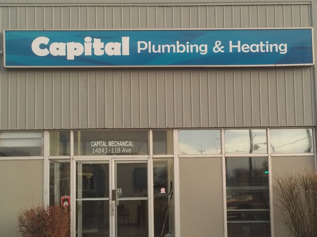 Capital Plumbing & Heating Ltd. | home goods store | 14843 118 Ave NW, Edmonton, AB T5L 2M7, Canada | 7804515666 OR +1 780-451-5666