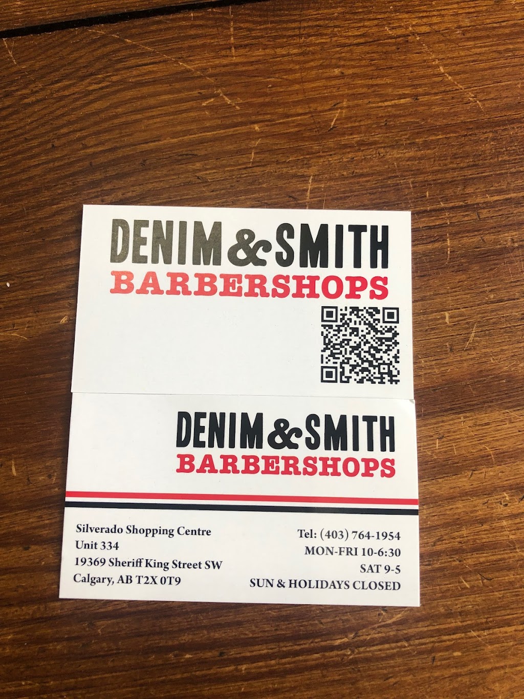 Denim & Smith Barbershops - Silverado Marketplace | 19369 Sheriff King St SW #334, Calgary, AB T2X 0T9, Canada | Phone: (403) 764-1954