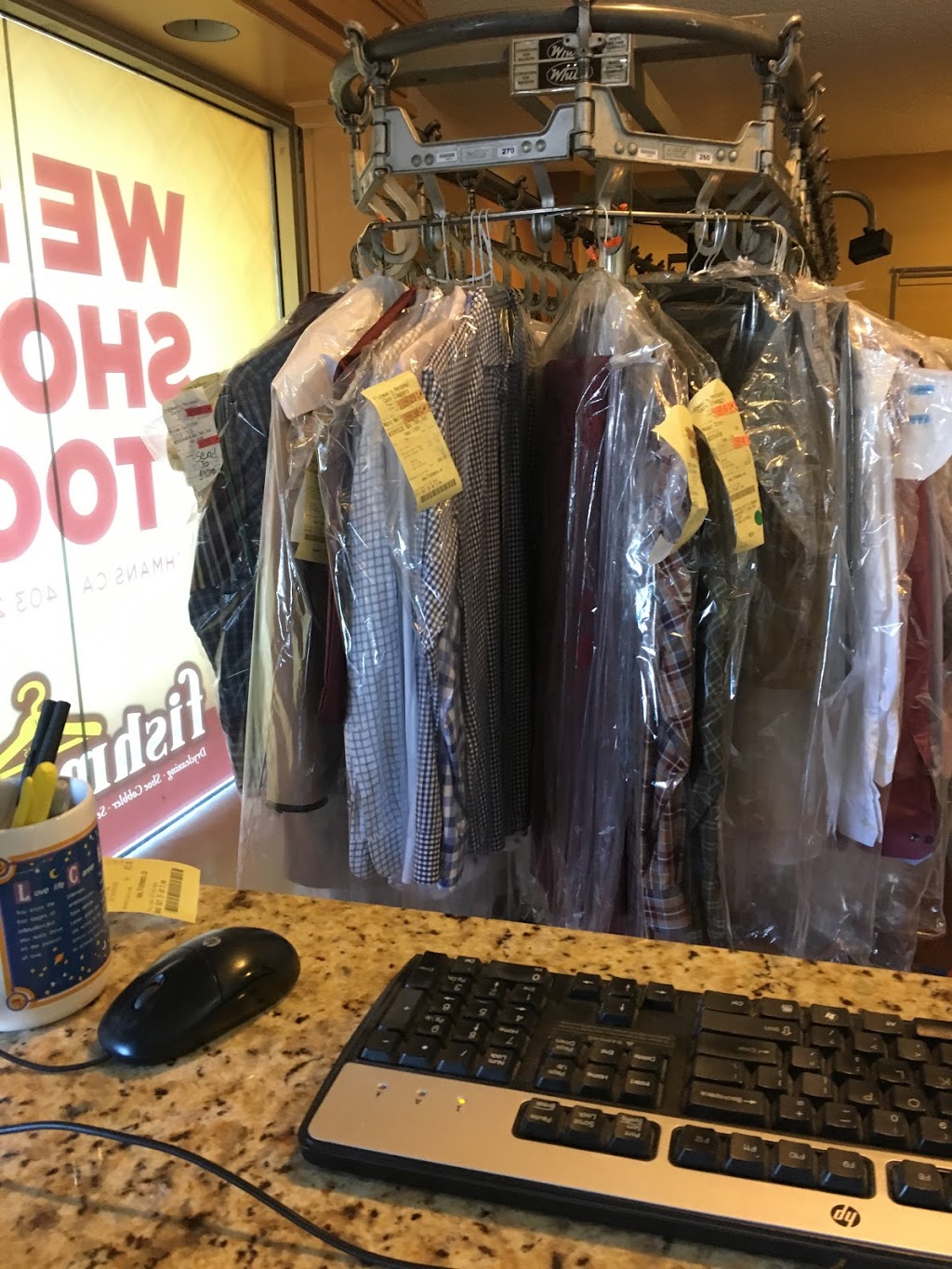 Fishmans Wet Cleaners - Glenmore Landing | 1600 90 Ave SW, Calgary, AB T2V 5A8, Canada | Phone: (403) 228-6995