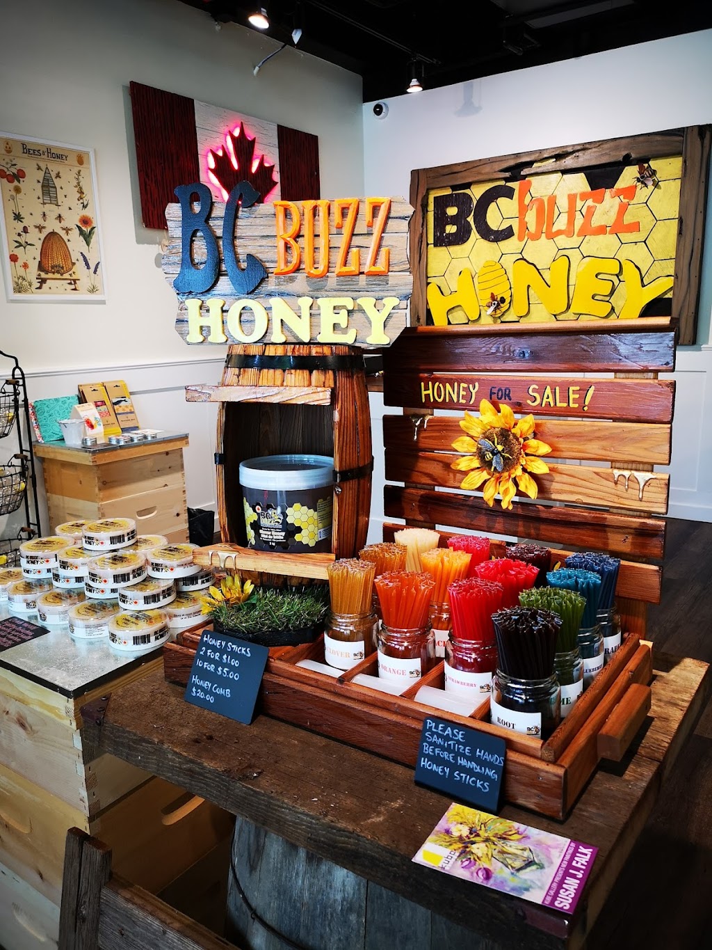 BC Buzz Honey Fort Langley Store | 9124 Glover Rd #5, Langley, BC V1M 2S6, Canada | Phone: (855) 722-2899