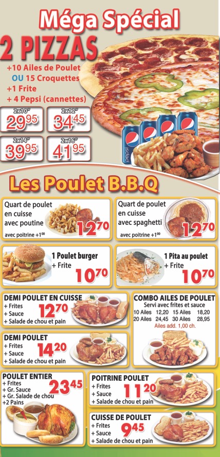 Pizza Sema | 1110 Rue Notre-Dame, Lavaltrie, QC J5T 1M1, Canada | Phone: (450) 586-1533