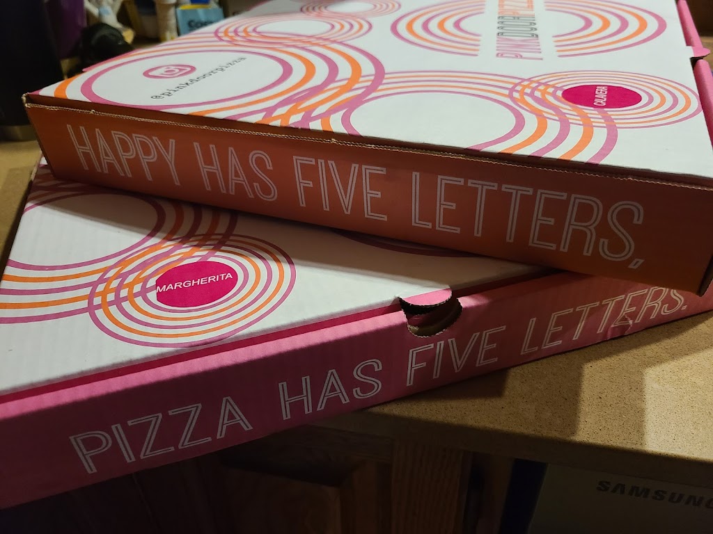 Pink Door Pizza | 4307 130 Ave SE #180, Calgary, AB T2Z 3V8, Canada | Phone: (403) 764-7465