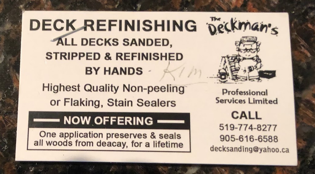 The Deckmans Professional Services Limited | Unnamed Road, Oakville, ON L6H 4R3, Canada | Phone: (905) 616-6588