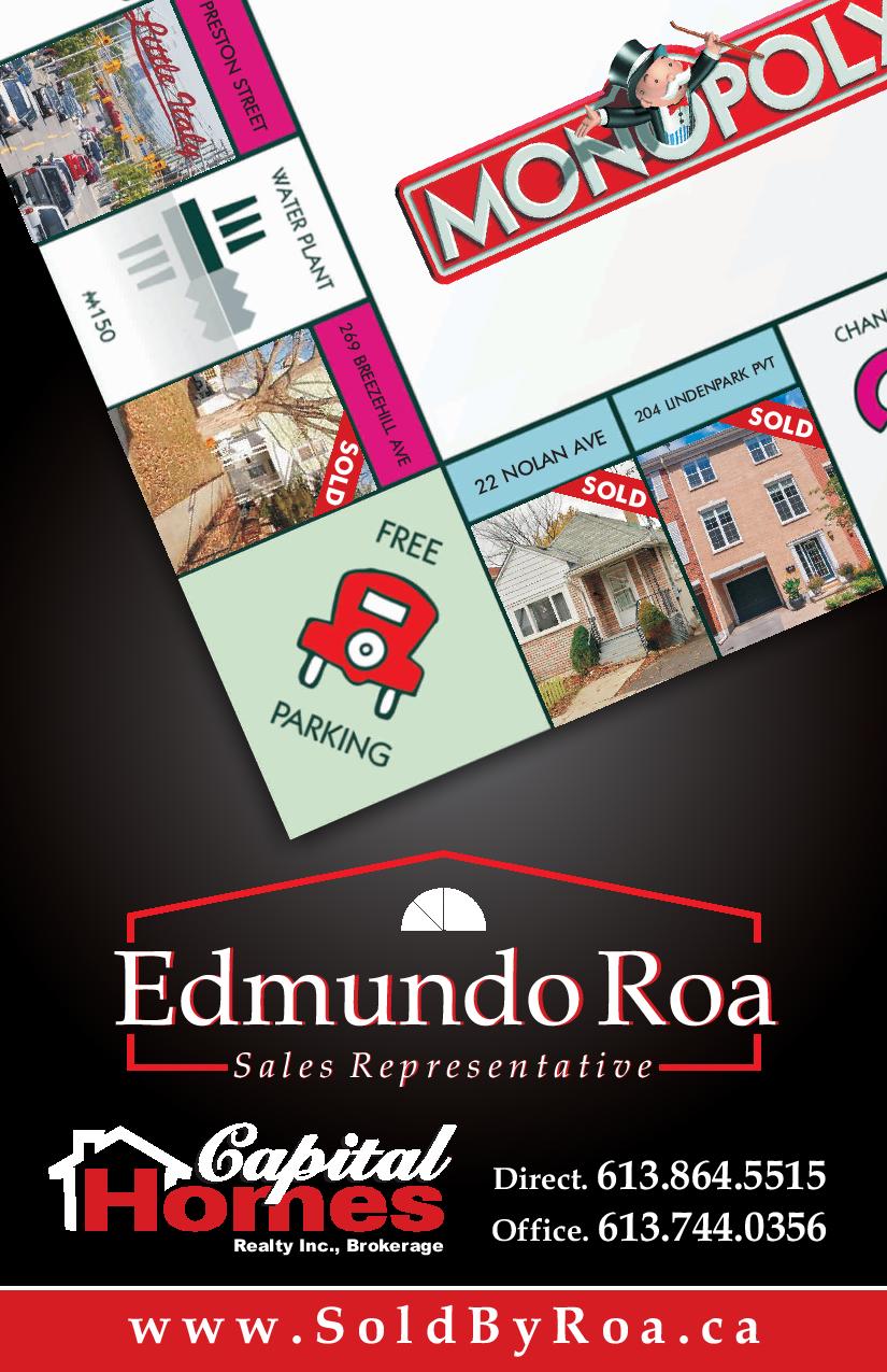 Edmundo Roa | 1419 Carling Ave #217, Ottawa, ON K1Z 7L6, Canada | Phone: (613) 864-5515