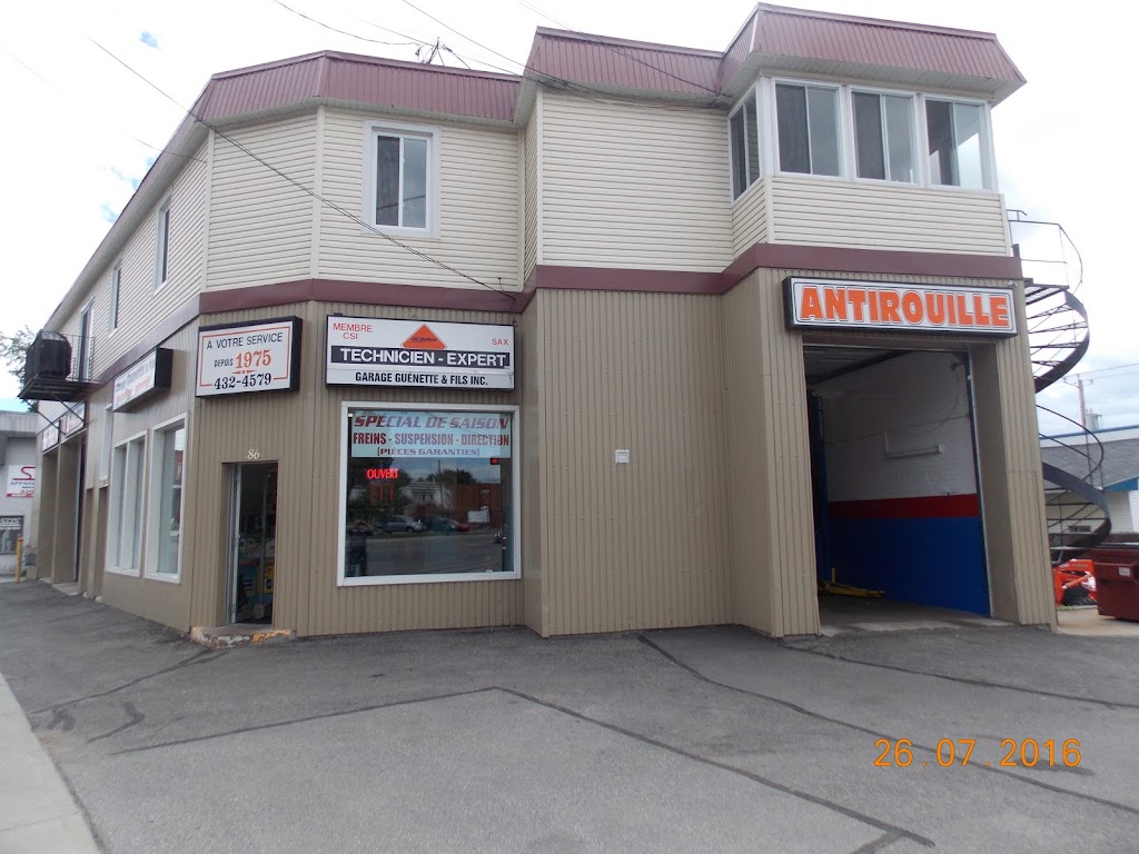 Garage Guenette & Fils Inc | 86 Rue St Georges, Saint-Jérôme, QC J7Z 4Y9, Canada | Phone: (450) 432-4579