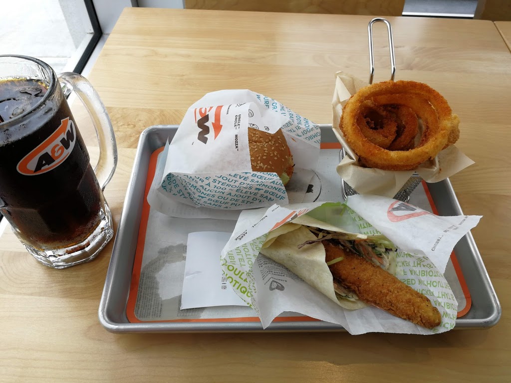 A&W Canada | 5325 Boulevard Cousineau, Saint-Hubert, QC J3Y 9E2, Canada | Phone: (450) 656-6808