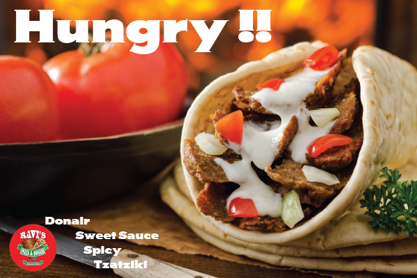 Ravis Pizza & Donair | 36 El Alamein Rd W, Borden, ON L0M 1C0, Canada | Phone: (705) 516-7777