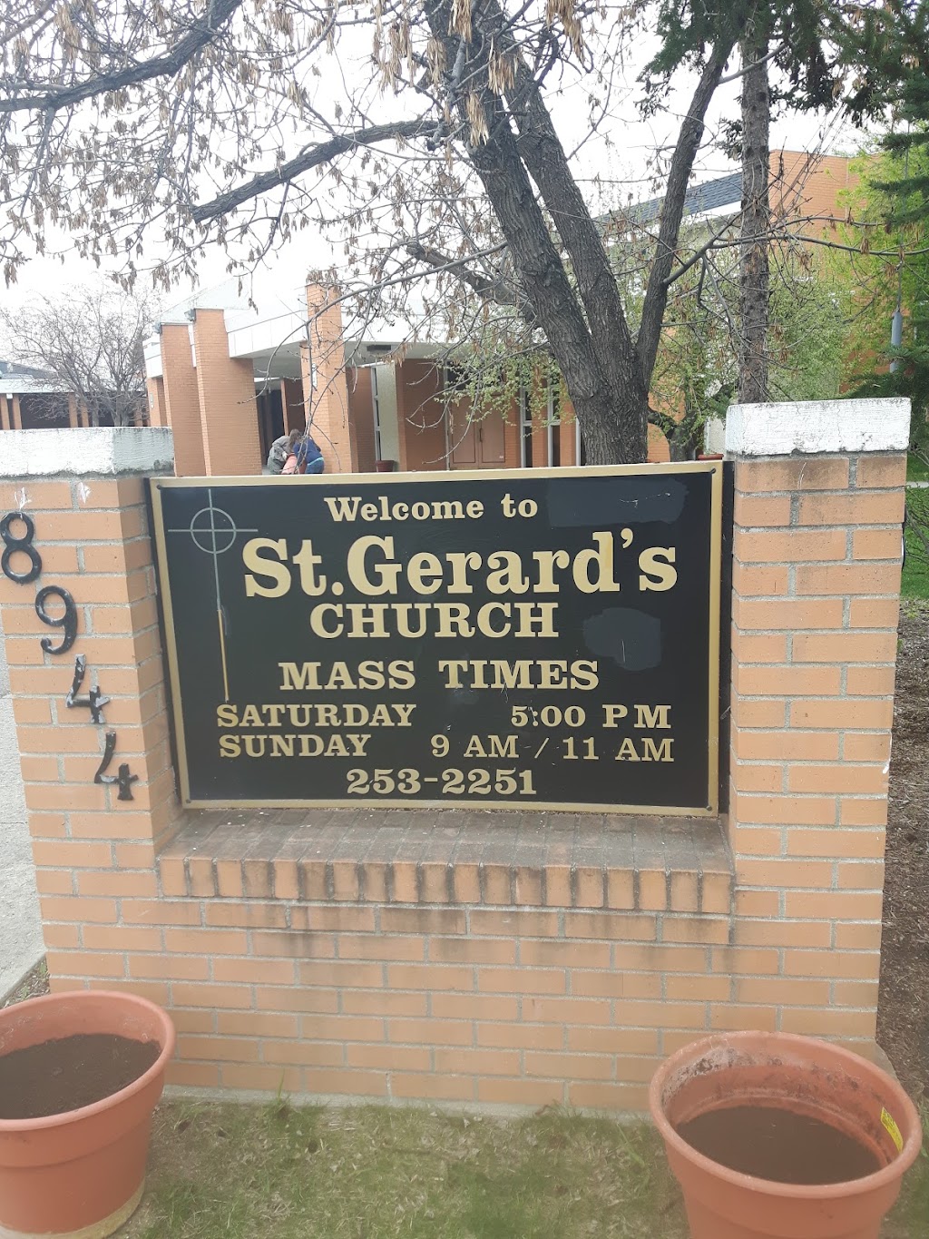 St Gerards Church | 8944 Elbow Dr SW, Calgary, AB T2V 1L2, Canada | Phone: (403) 253-2251