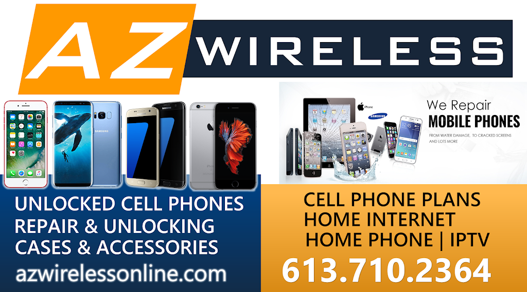 AZ WIRELESS | 1642 Merivale Rd, Nepean, ON K2G 4A1, Canada | Phone: (613) 421-2364