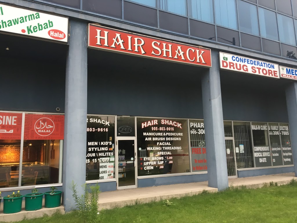 Hair Shack The | 3050 Confederation Pkwy, Mississauga, ON L5B 3Z6, Canada | Phone: (905) 803-9616