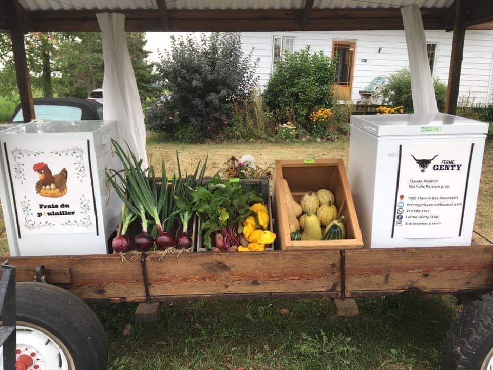 Ferme Genty senc | 1495 Chem. des Bouvreuils, Bécancour, QC G9H 4C9, Canada | Phone: (819) 698-1107