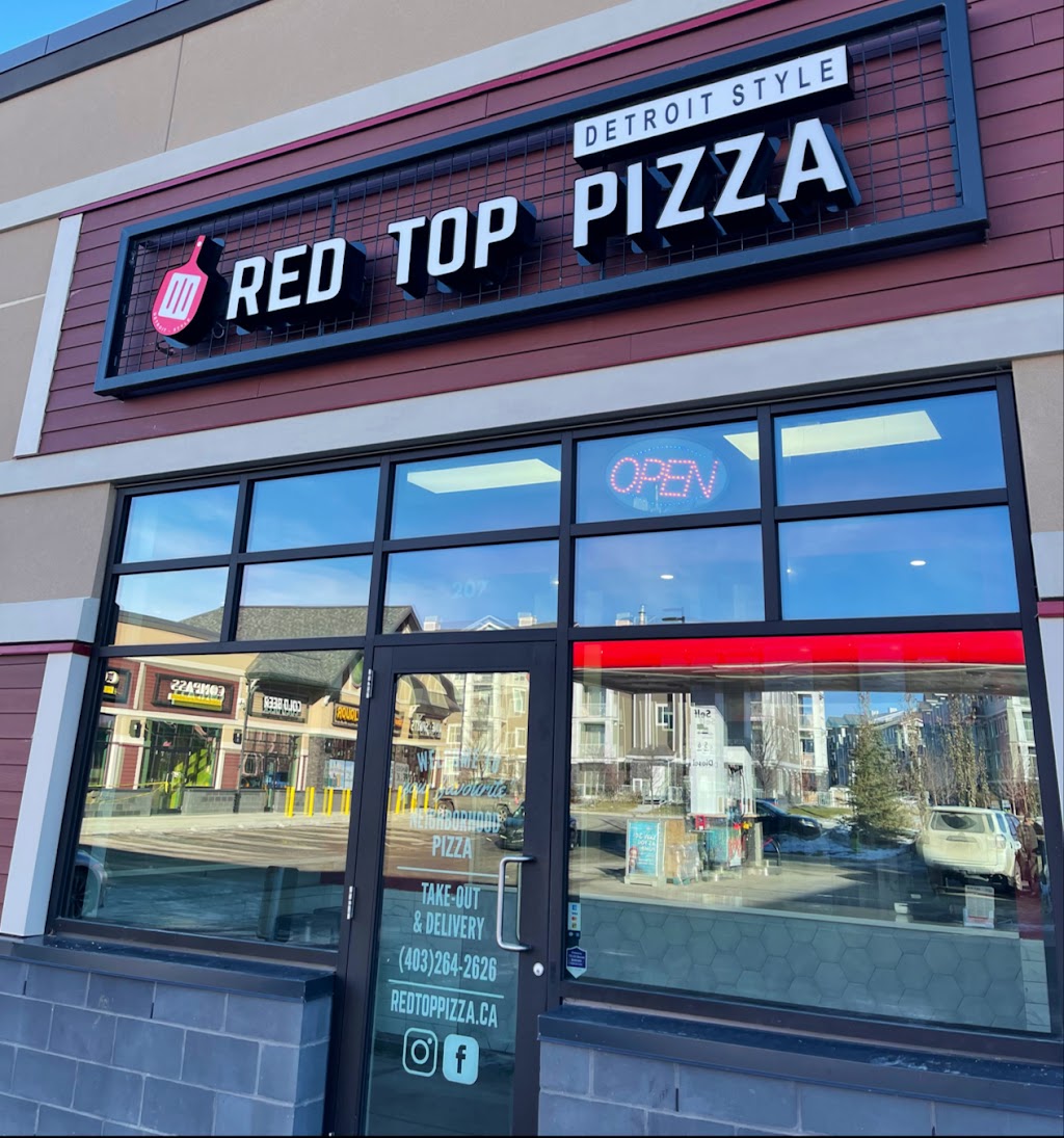 Red Top Pizza - Detroit Style (Cranston) | 35 Cranford Way SE #207, Calgary, AB T3M 3A9, Canada | Phone: (403) 264-2626