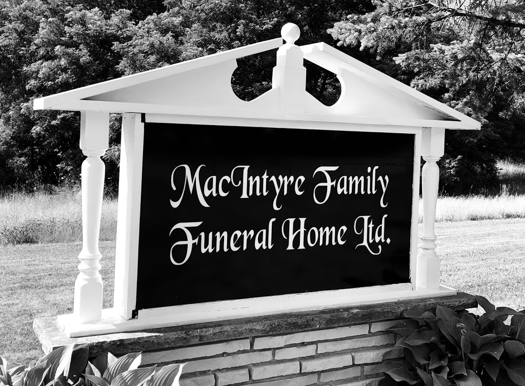 MacIntyre Family Funeral Home Ltd | 647, 5399 Wellington Rd 52, Erin, ON N0B 1T0, Canada | Phone: (519) 833-2231