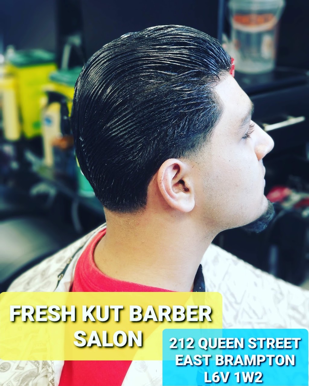 FRESH KUT BARBER SALON | 212 Queen St E, Brampton, ON L6V 1W2, Canada | Phone: (647) 867-3028
