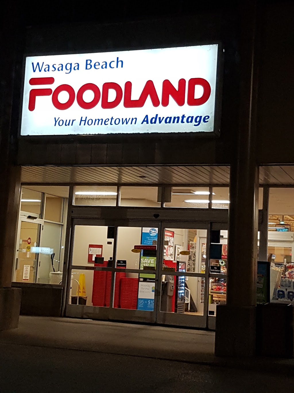 Wasaga Beach Foodland | 711 River Rd W, Wasaga Beach, ON L9Z 1N7, Canada | Phone: (705) 429-1360