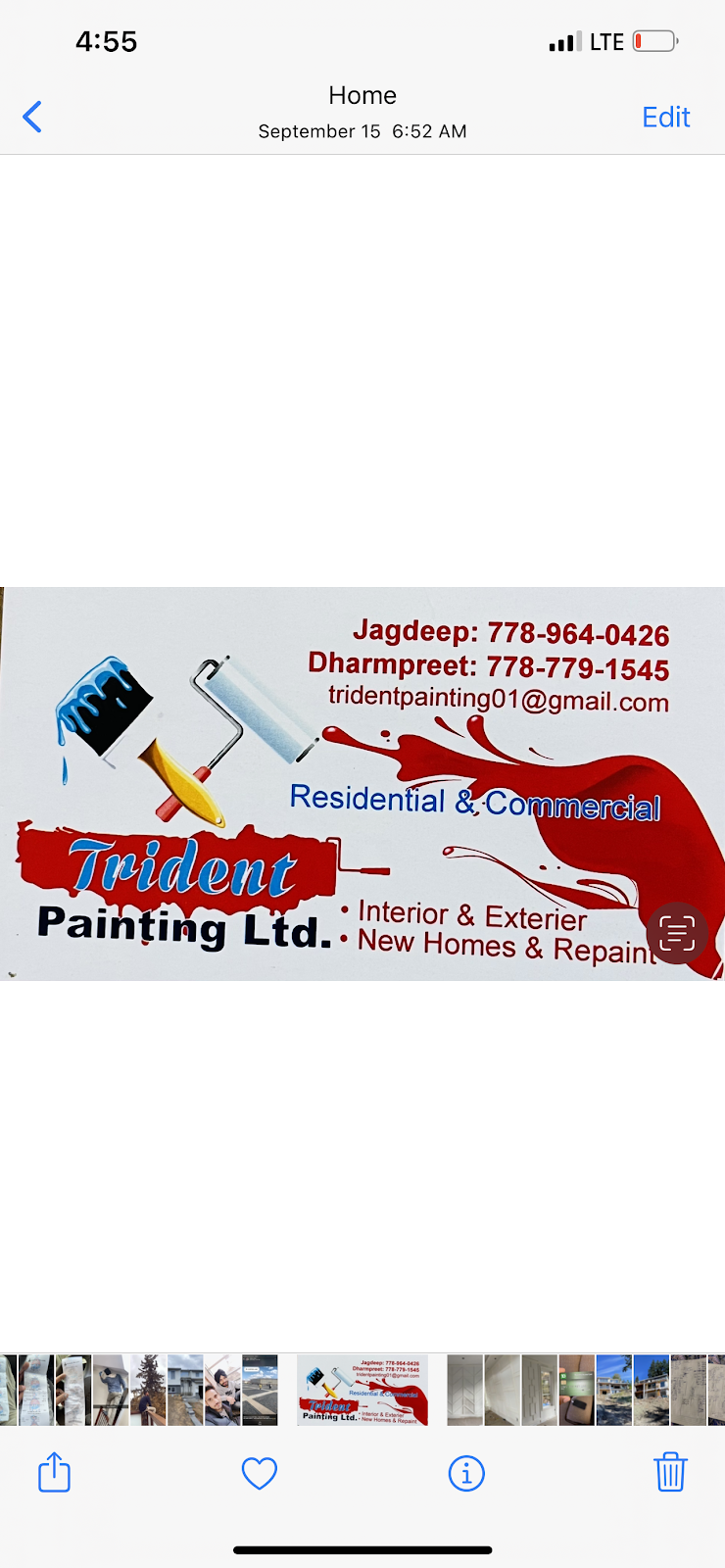Trident Painting Ltd. | 9678 133a St, Surrey, BC V3T 3Z6, Canada | Phone: (778) 964-0426